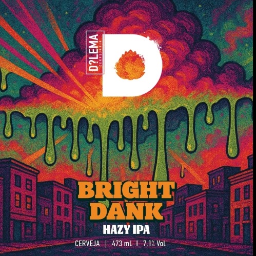 CHOPE DILEMA BRIGHT DANK - HAZY IPA - 7,1% ABVL (1 LITRO)