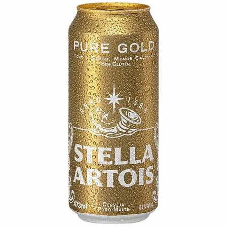 STELLA ARTOIS GOLD LATA  473ml