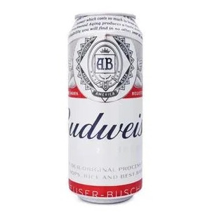 BUDWEISER LATA 473ml