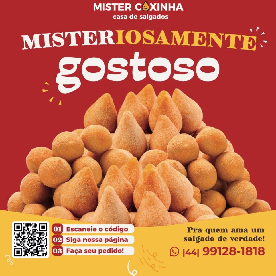 BOX MISTER METADE MINI SALGADO + METADE MINI PASTEL