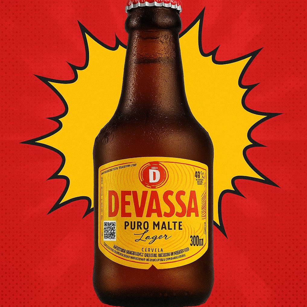 CERVEJA DEVASSA 300ML - VASILHAME INCLUSO