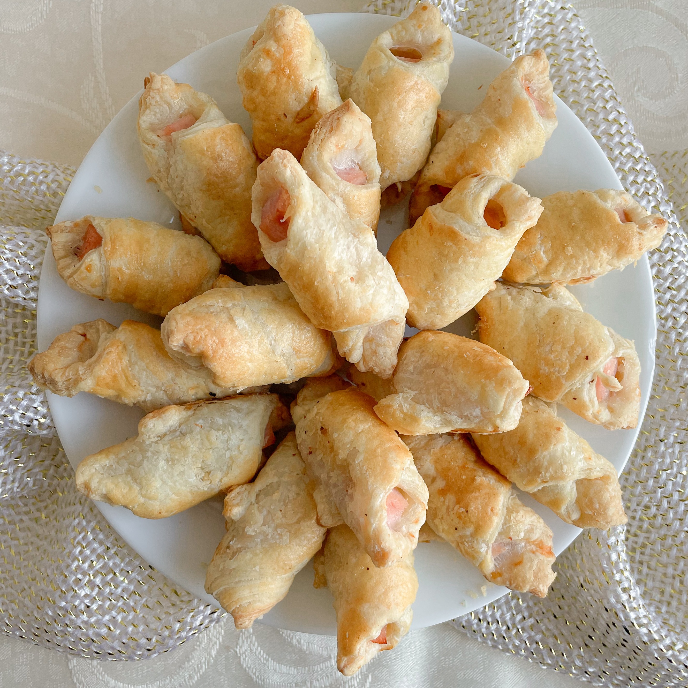 Enrolado Folheado de Peito de Peru