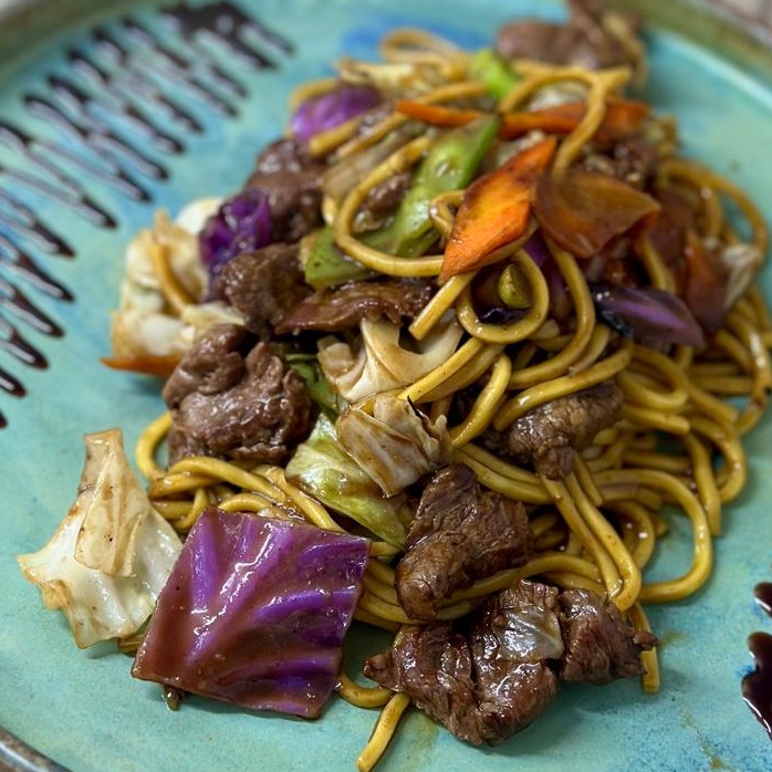 Yakisoba Filé Mignon com Macarrão Alfa