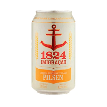 Cerveja Imigração 1824 Pilsen Lata 350ml