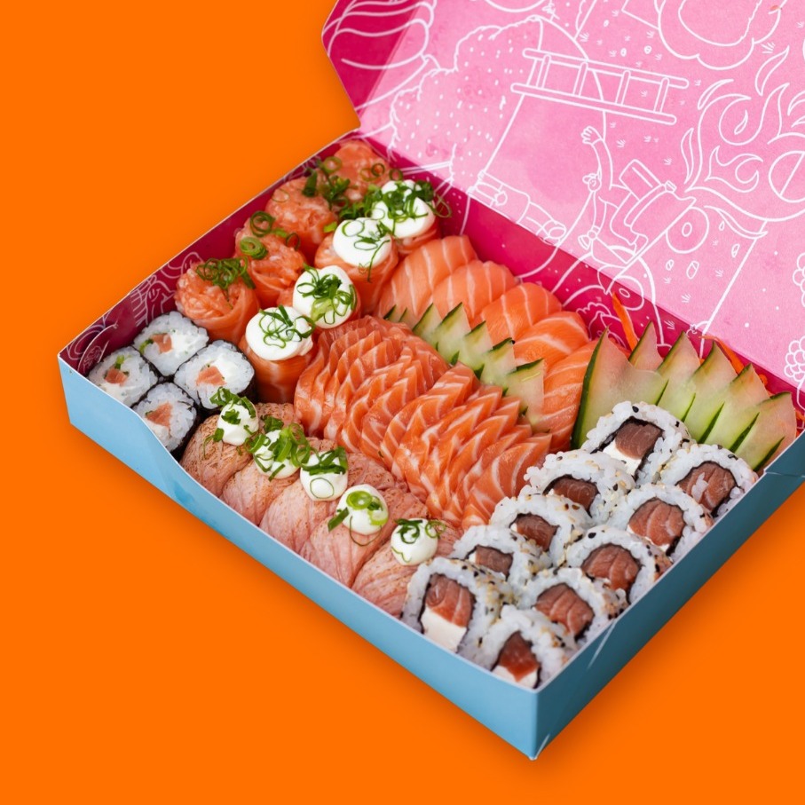 TERÇA: Combo Salmão Lovers (47 peças)