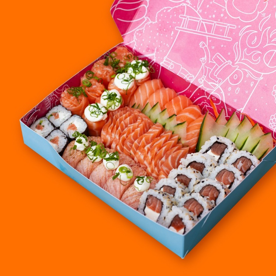 TERÇA: Combo Salmão Lovers (47 peças)