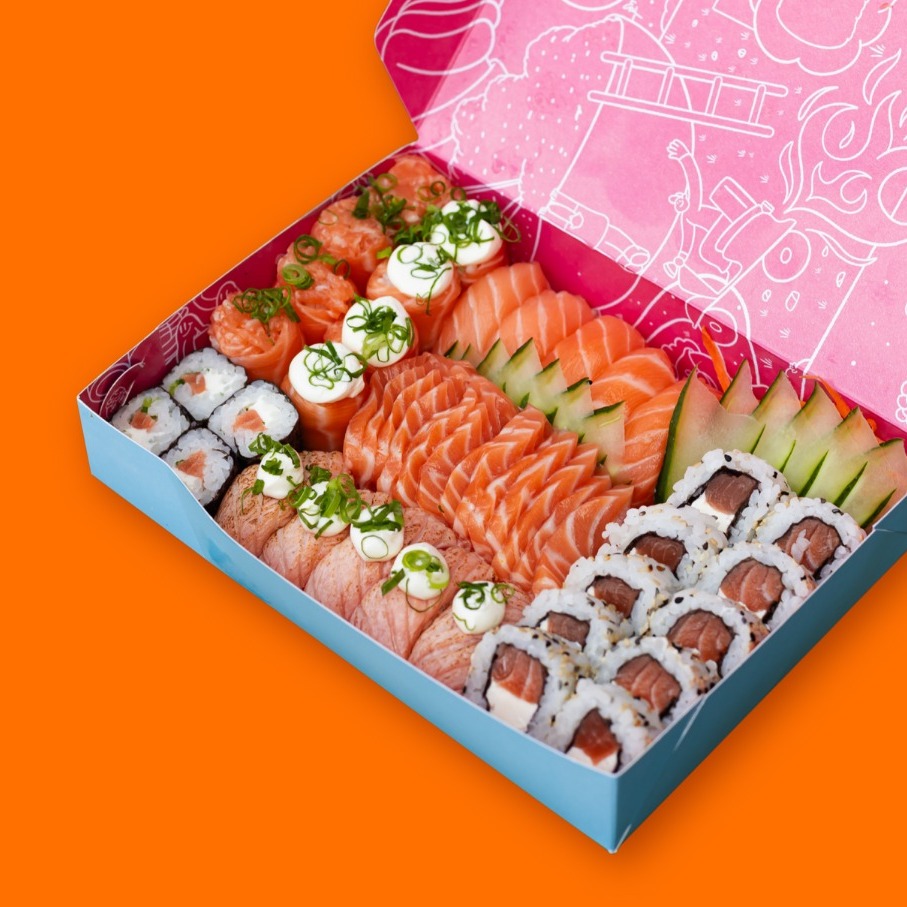 TERÇA: Combo Salmão Lovers (47 peças)