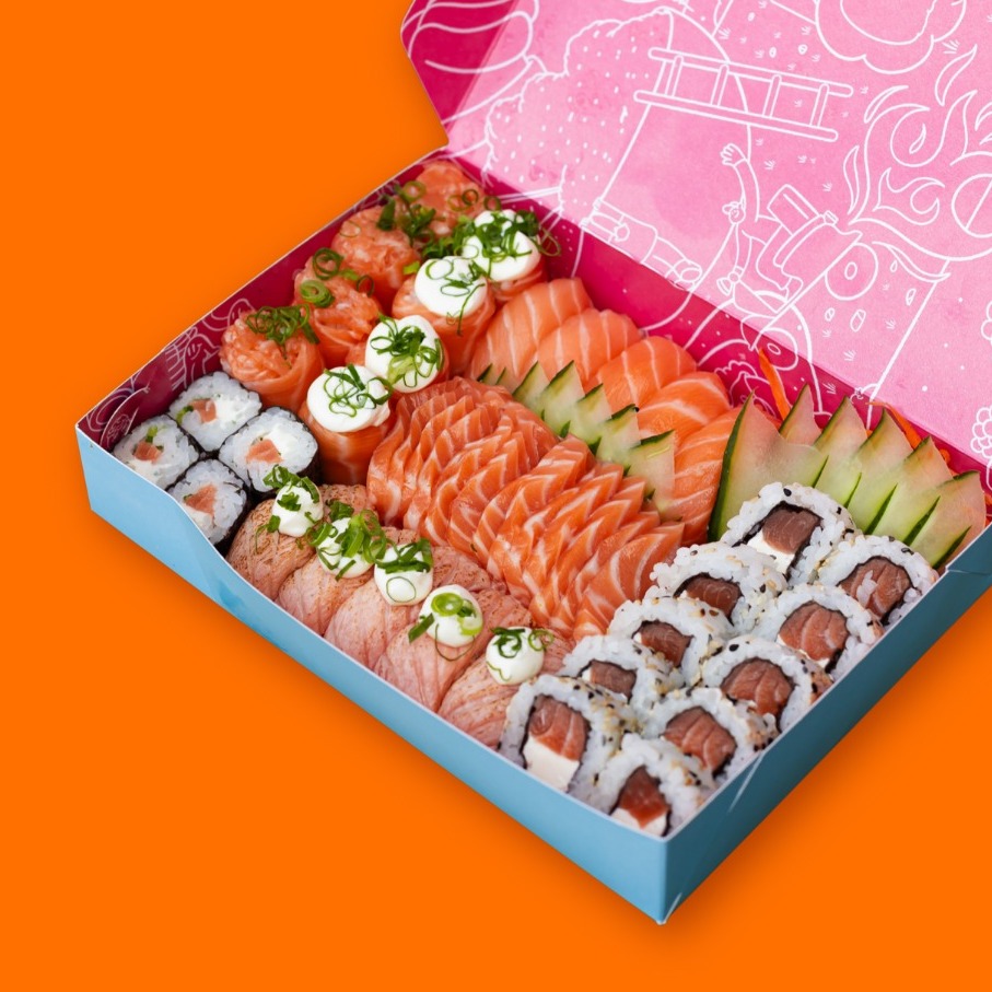 TERÇA: Combo Salmão Lovers (47 peças)