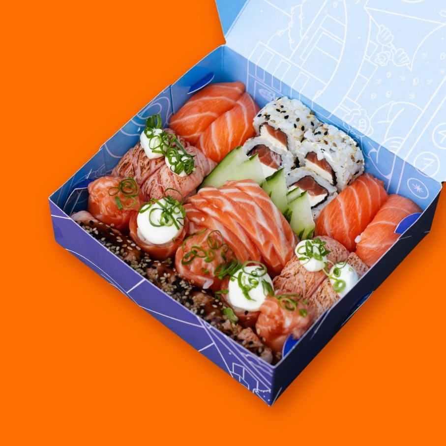 TERÇA: Combo Louco Por Salmão (28 peças)