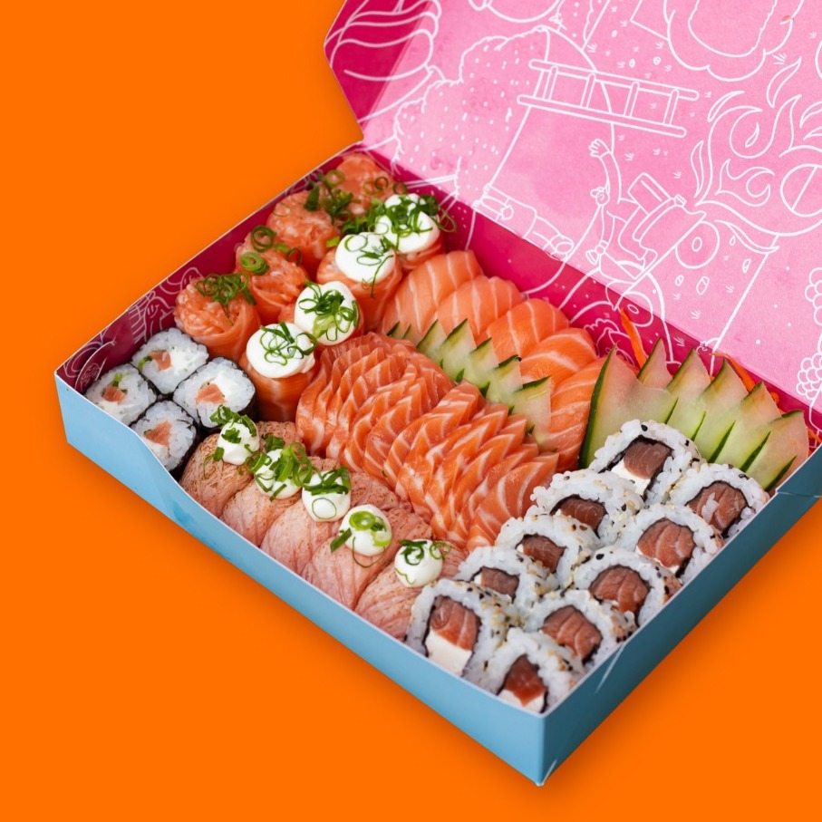 TERÇA: Combo Salmão Lovers (47 peças)