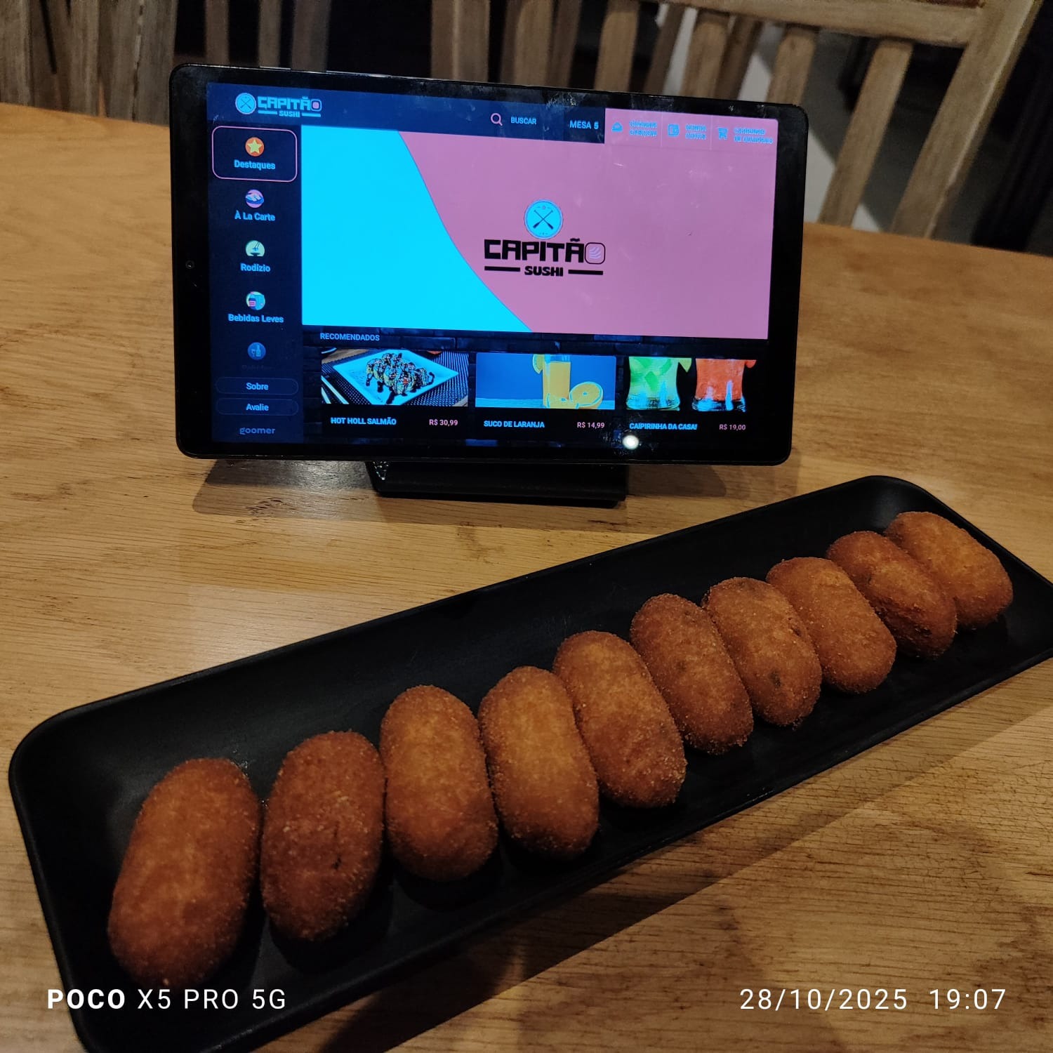 Croquete de Pirarucu