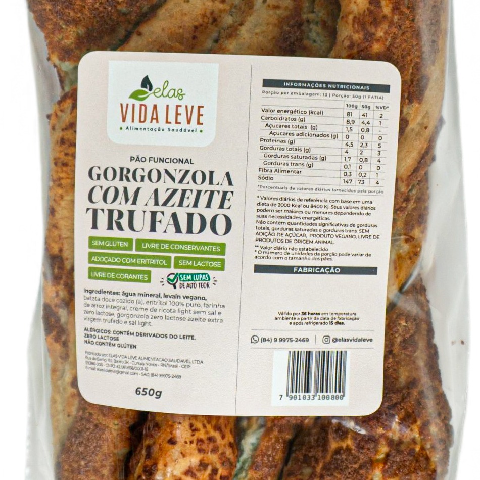 Gorgonzola com Azeite Trufado
