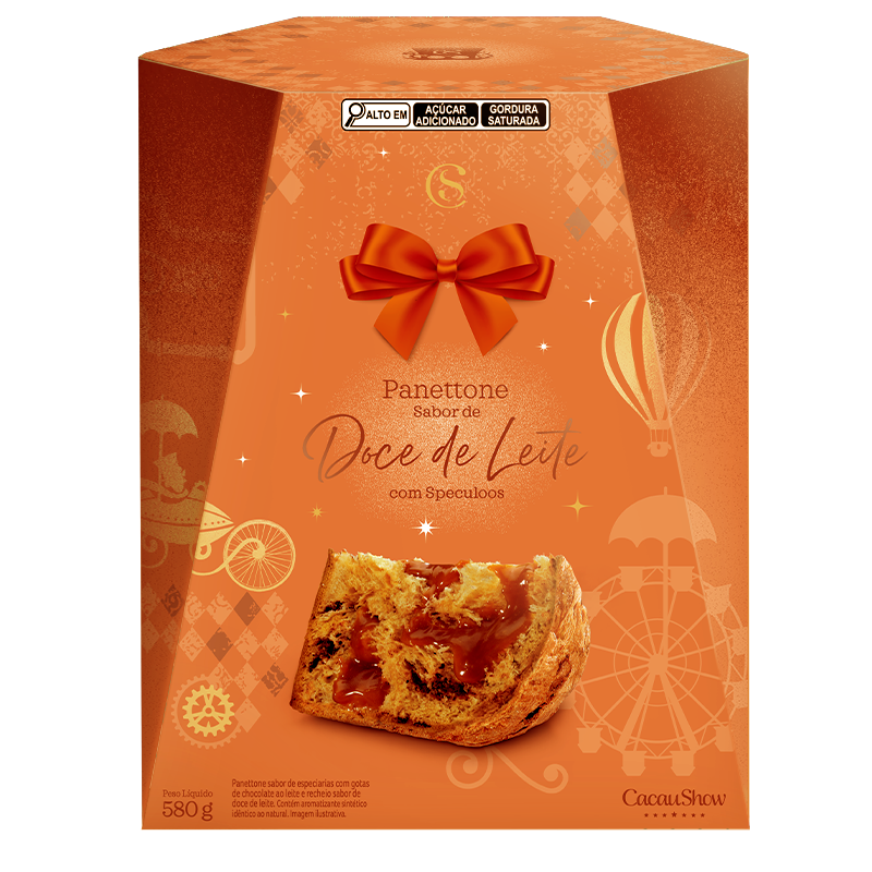 Panetone Doce de Leite com Speculoos 580g