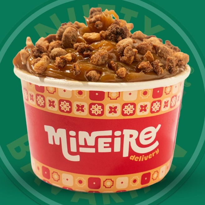 Doce de leite Mineiro com Nutty Bavarian