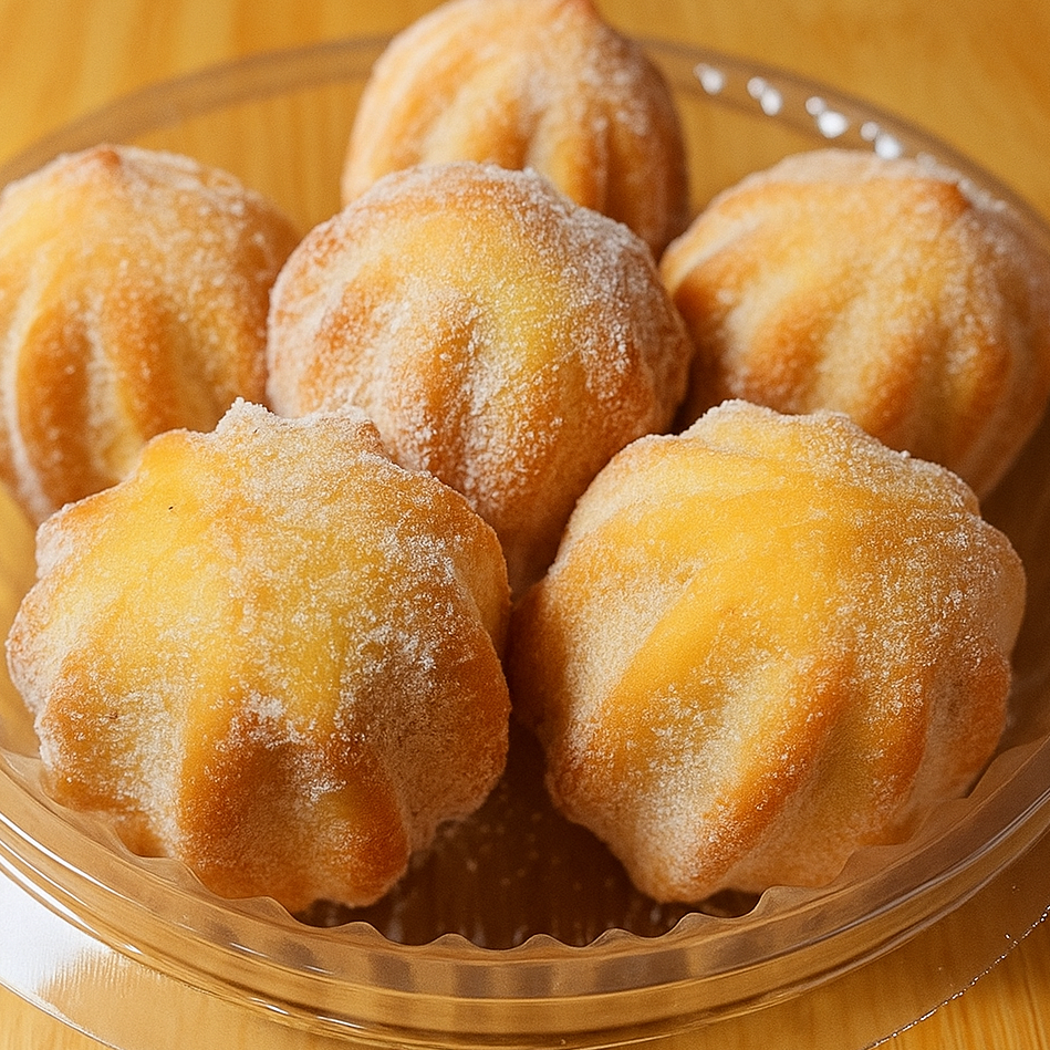 Mini churros de doce de leite