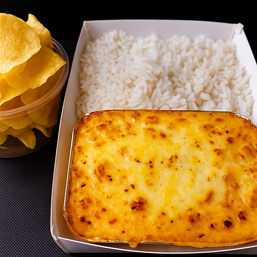 Lasanha à bolonhesa 