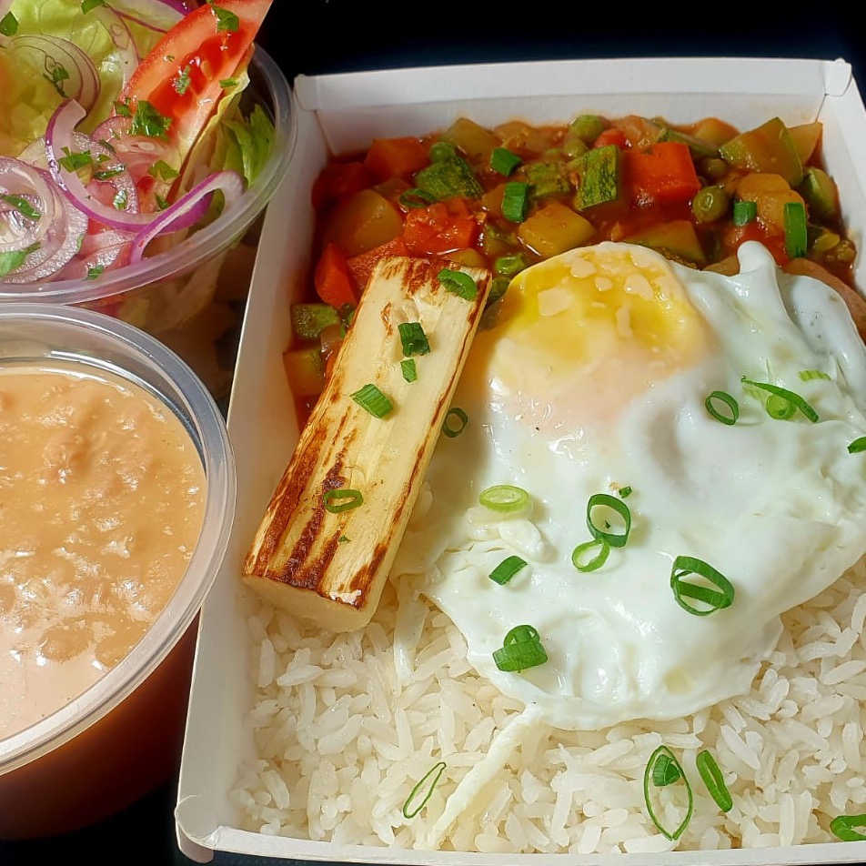 Picadinho vegetariano 