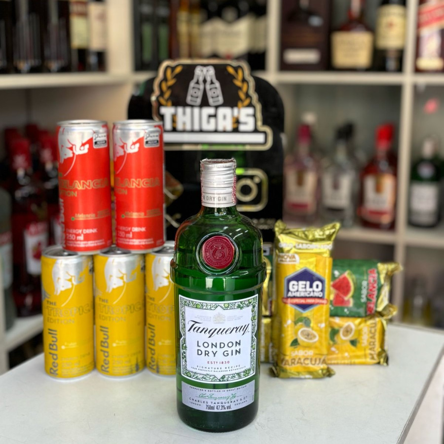 COMBO TANQUERAY TRAD. 750ML C/ REDBULL