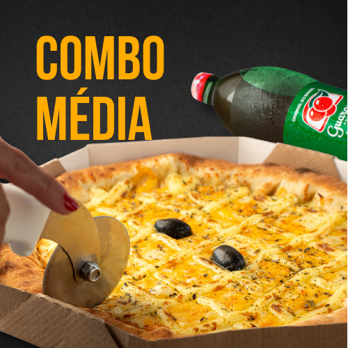 Combo Média + Refri 600ml