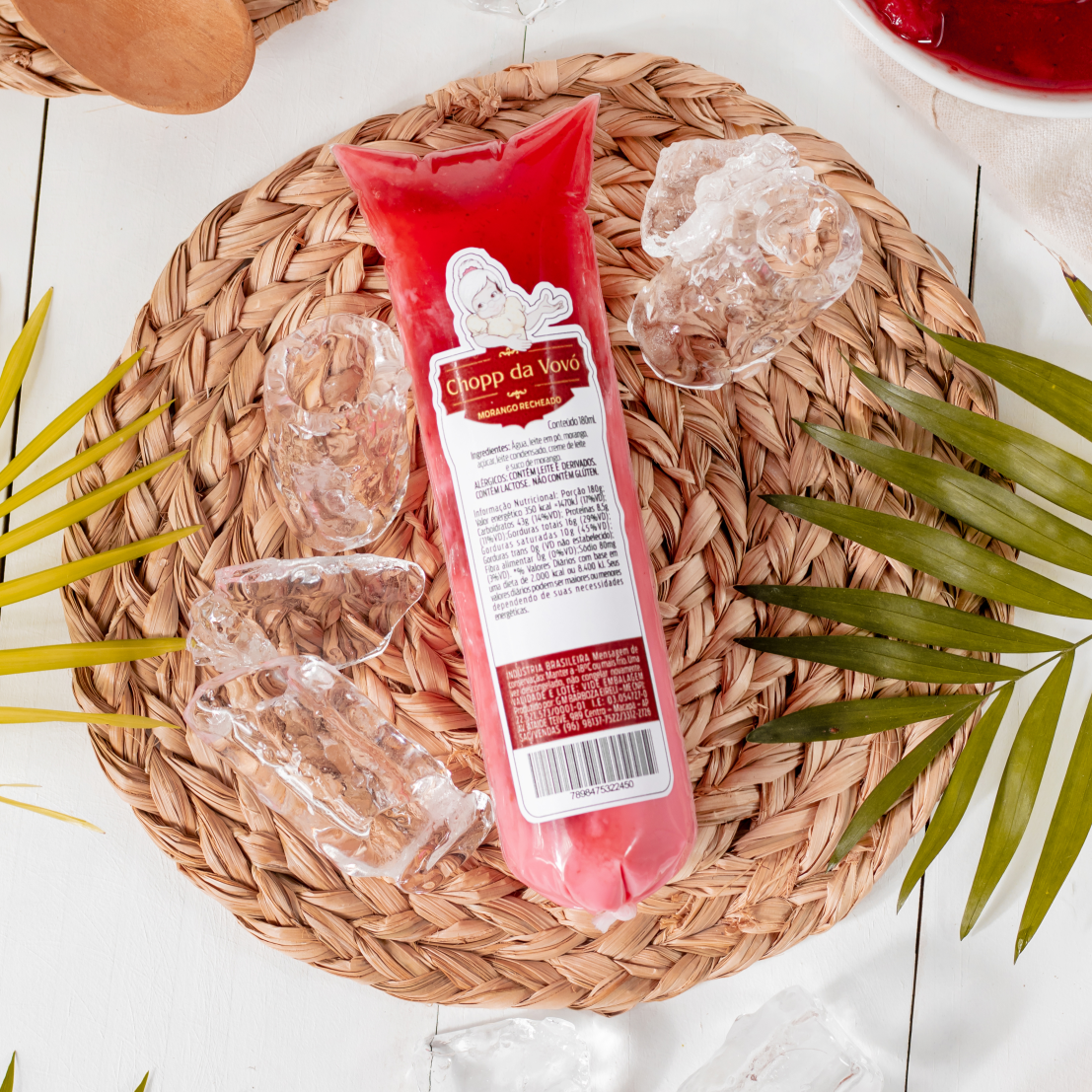 Morango recheado - 180 ml