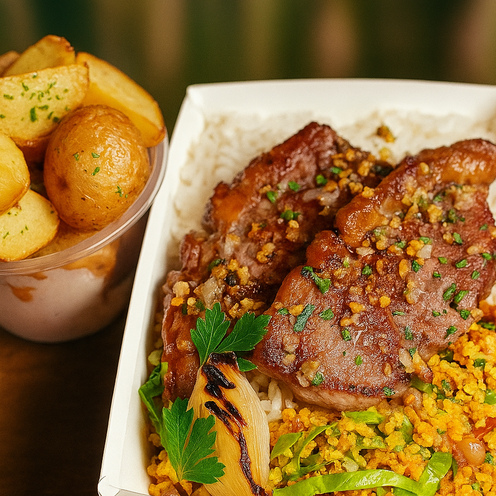 Picanha grelhada na brasa (opção 2)