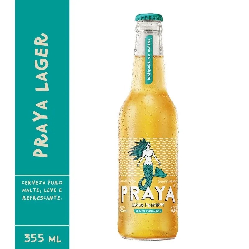 Cerveja Praya 355 ml 
