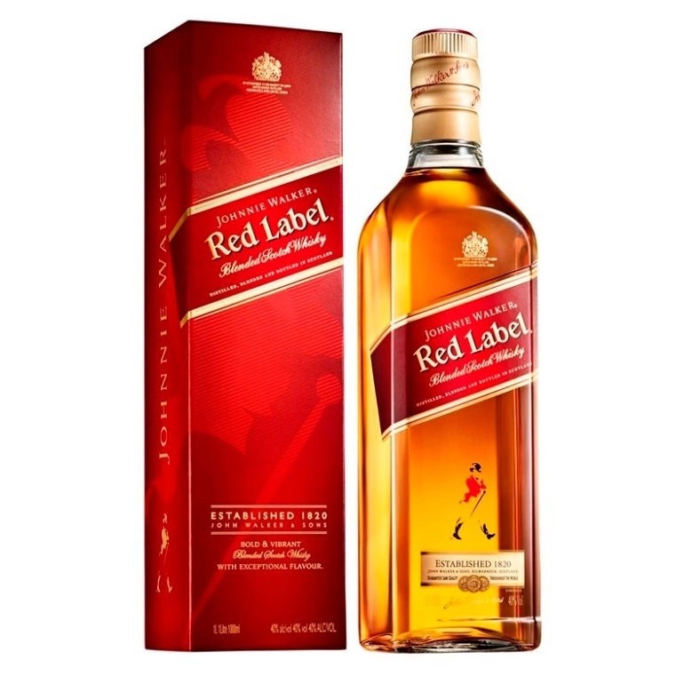 Whisky Red Label 1 litro 