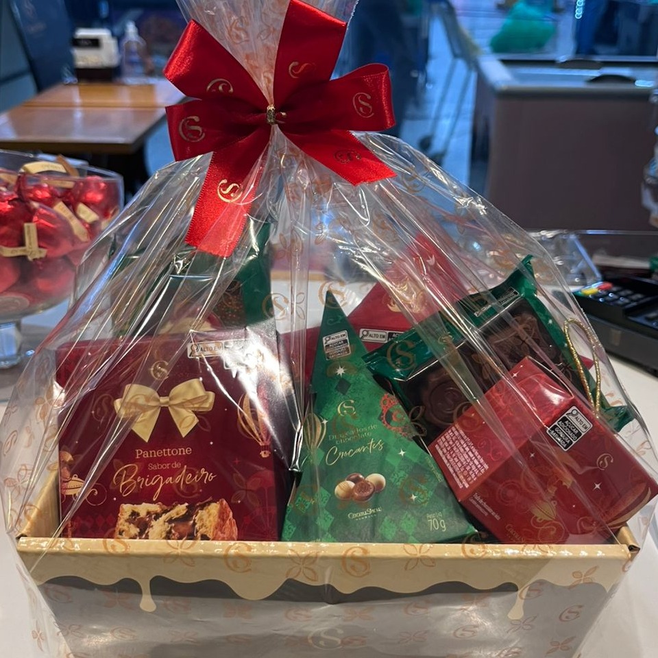 Cesta magia do natal