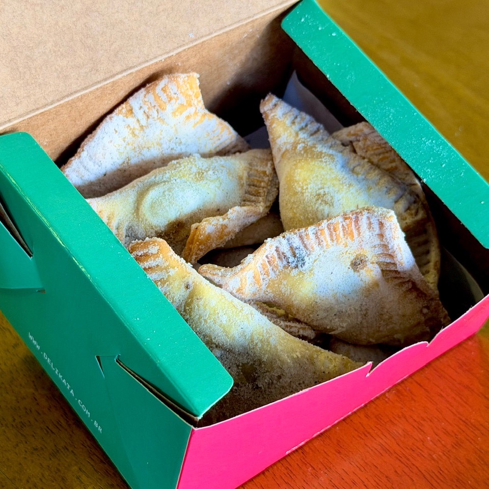 12 mini pasteis festa