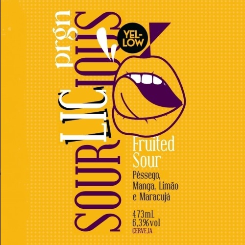 CHOPE PEREGRINOS SOURLICIOUS YELLOW - ABVL 6% (1 LITRO)