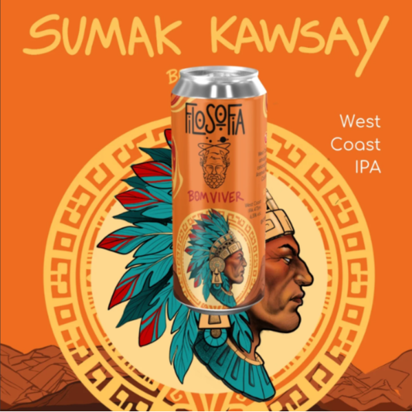 CHOPE FILOSOFIA SUMAK KAWSAY - WEST COAST IPA - 6,5% ABVL (1 LITRO)