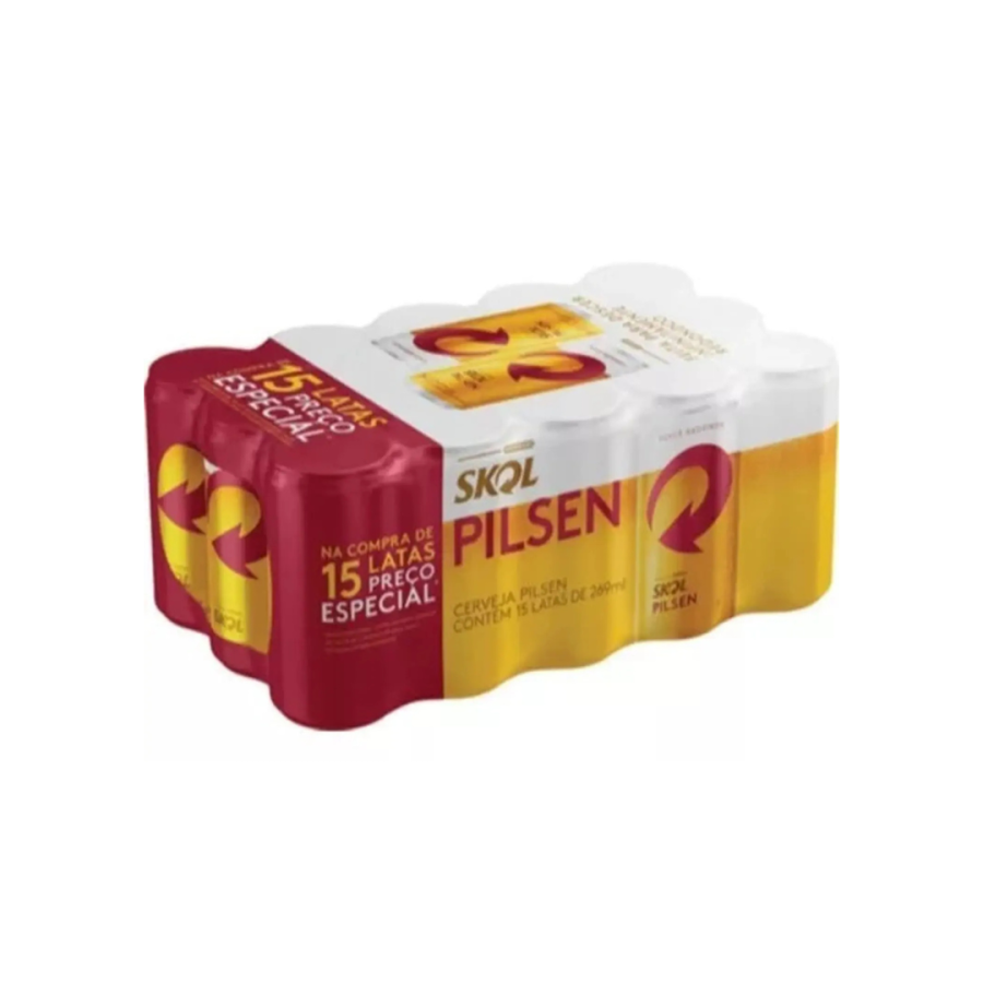 CAIXA SKOL 269ML 15UNID