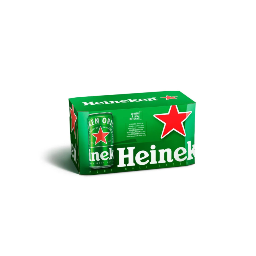 CAIXA HEINEKEN 269ML 8UNID
