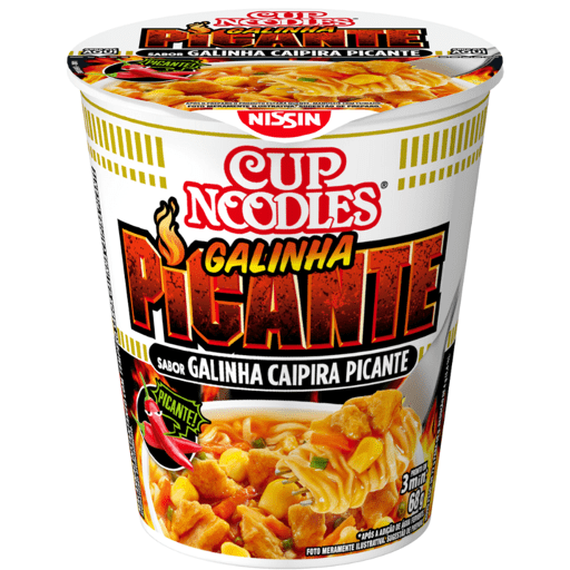 Cup noodles galinha Caipira picante