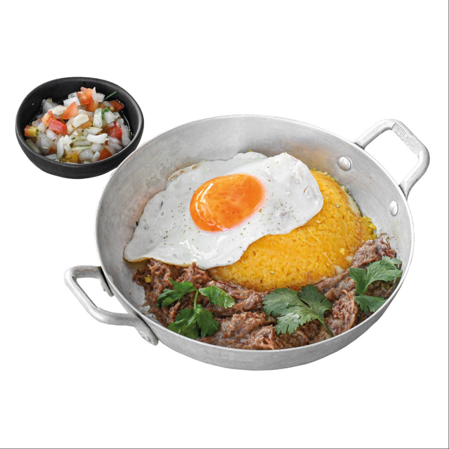 CUSCUZ BIQUINHO E CARNE SECA