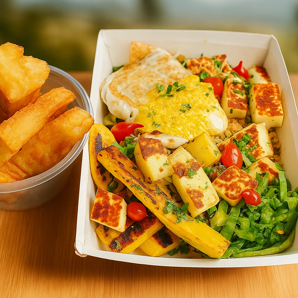 Baião de dois vegetariano