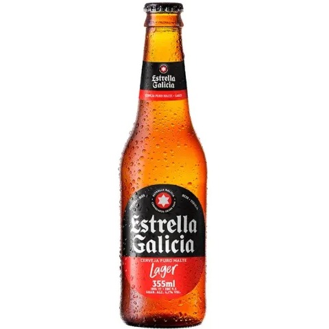 Cerveja Estrella Galicia Puro Malte 