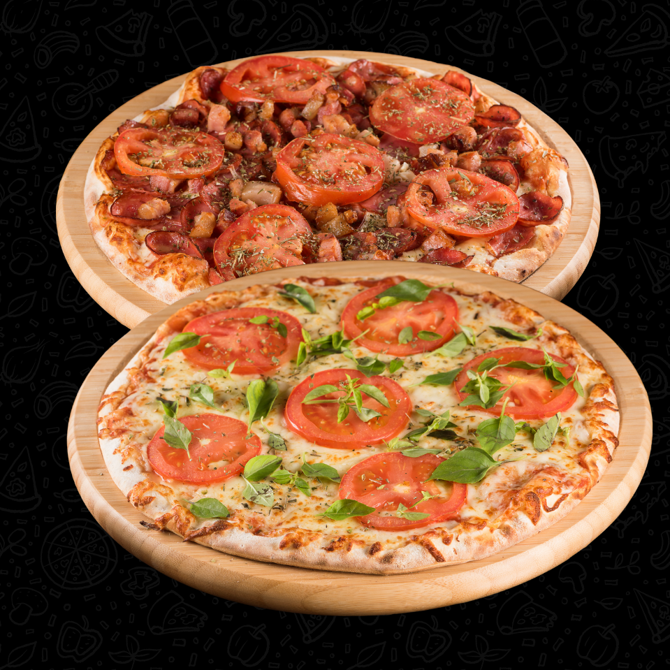 Giga Pizzaiolo + Giga Marguerita, por R$ 99,90