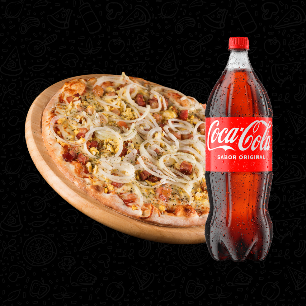 Giga Bacon + Coca-cola 1,5L GRÁTIS