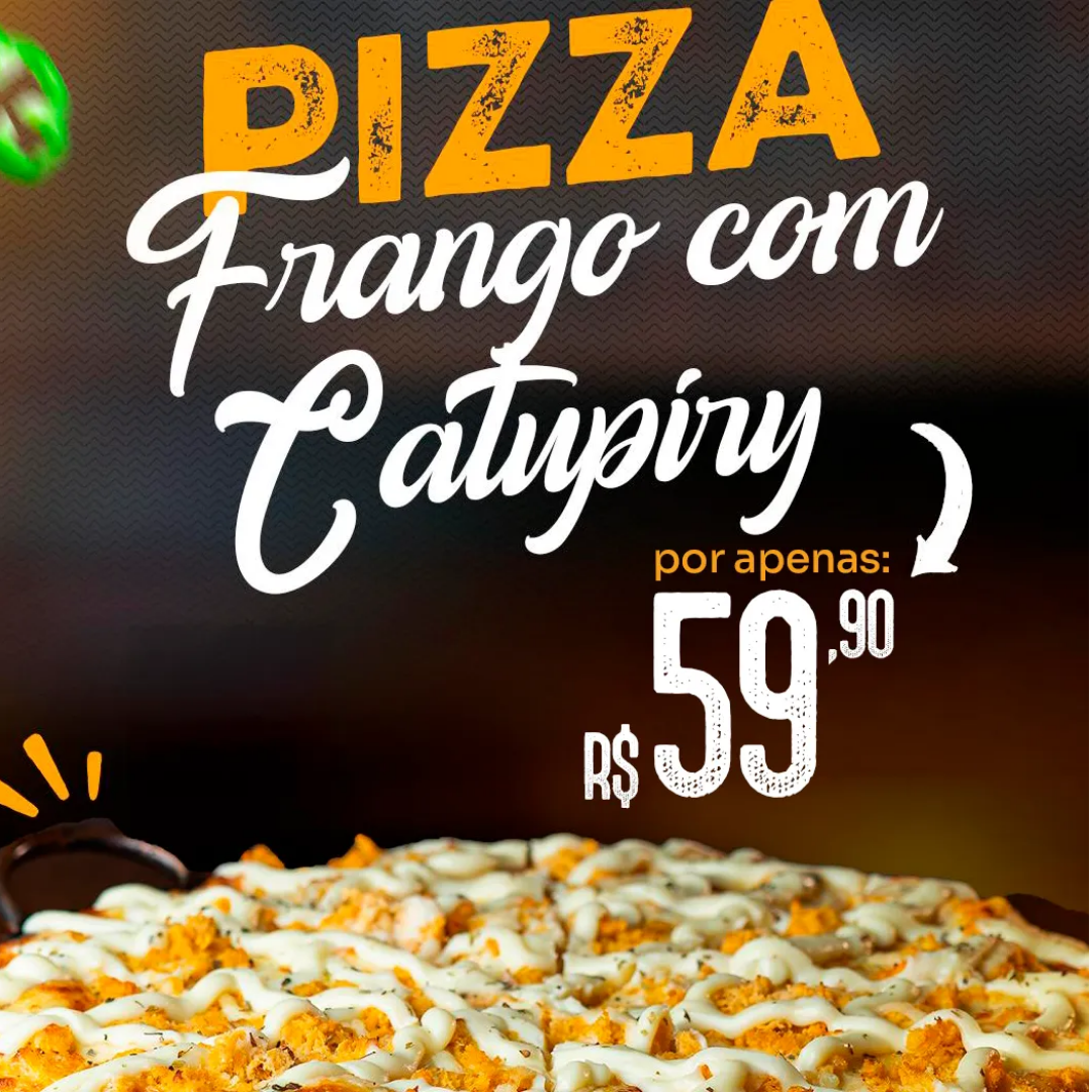 PIZZA GRANDE - FRANGO COM CATUPIRY  "QUINTA"