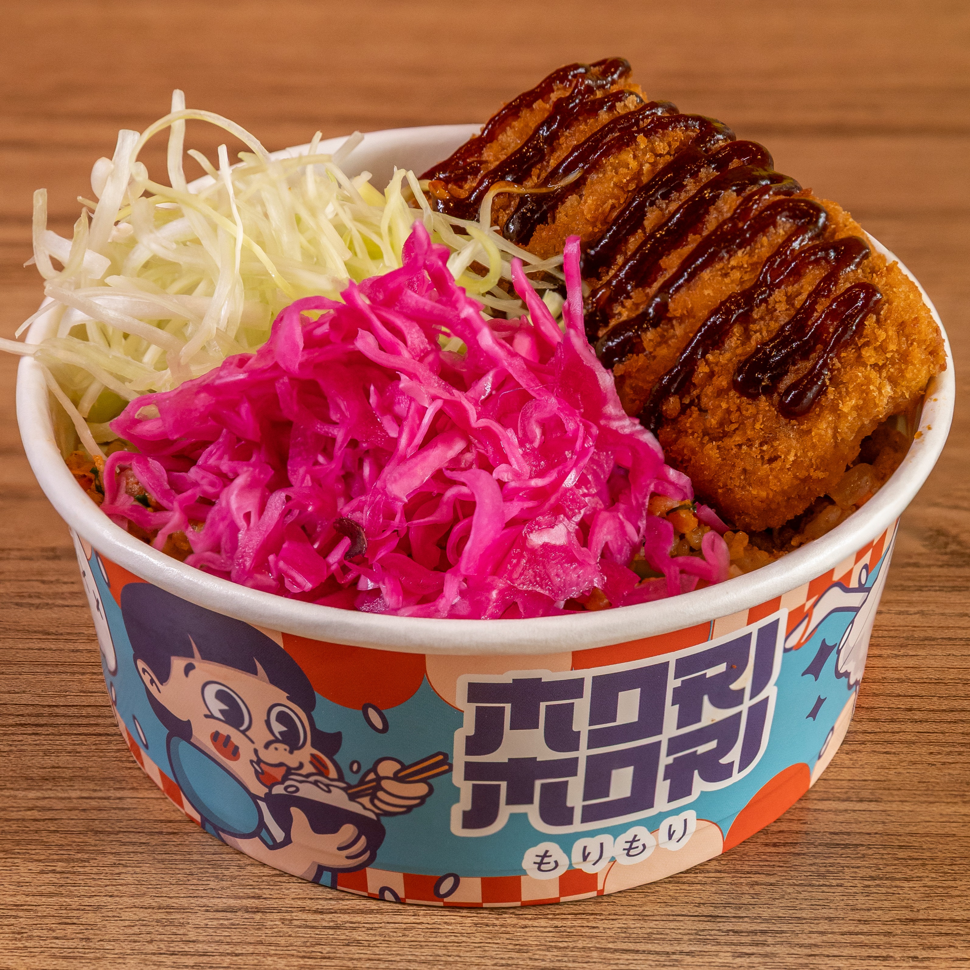 Arroz Frito Gochujang (Vegetariano)(Apimentado)