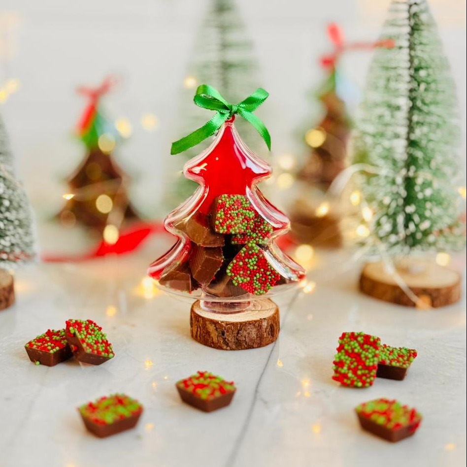 Árvore Acrílica com Chocolate Dragê