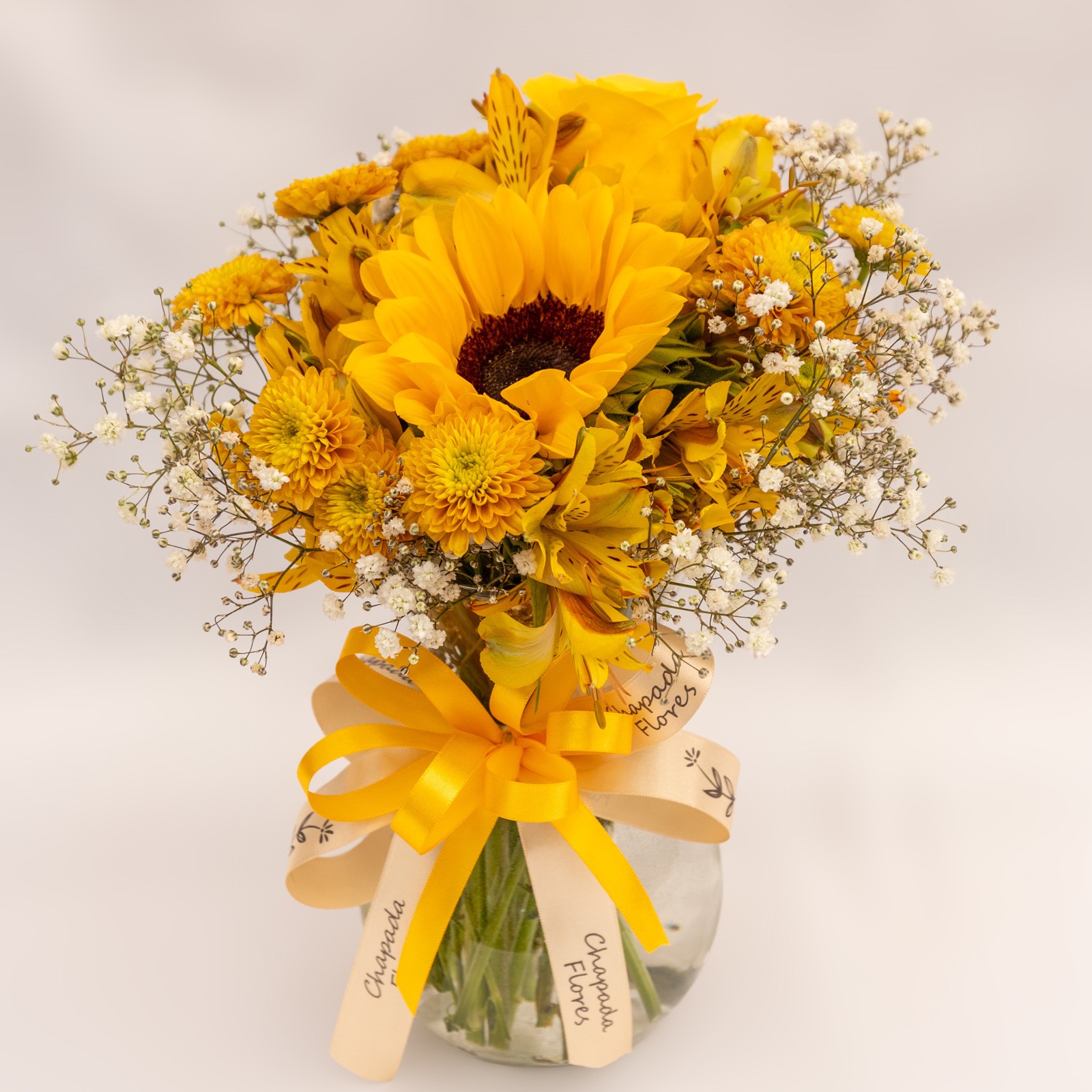 Buque Primavera Amarelo no vasinho