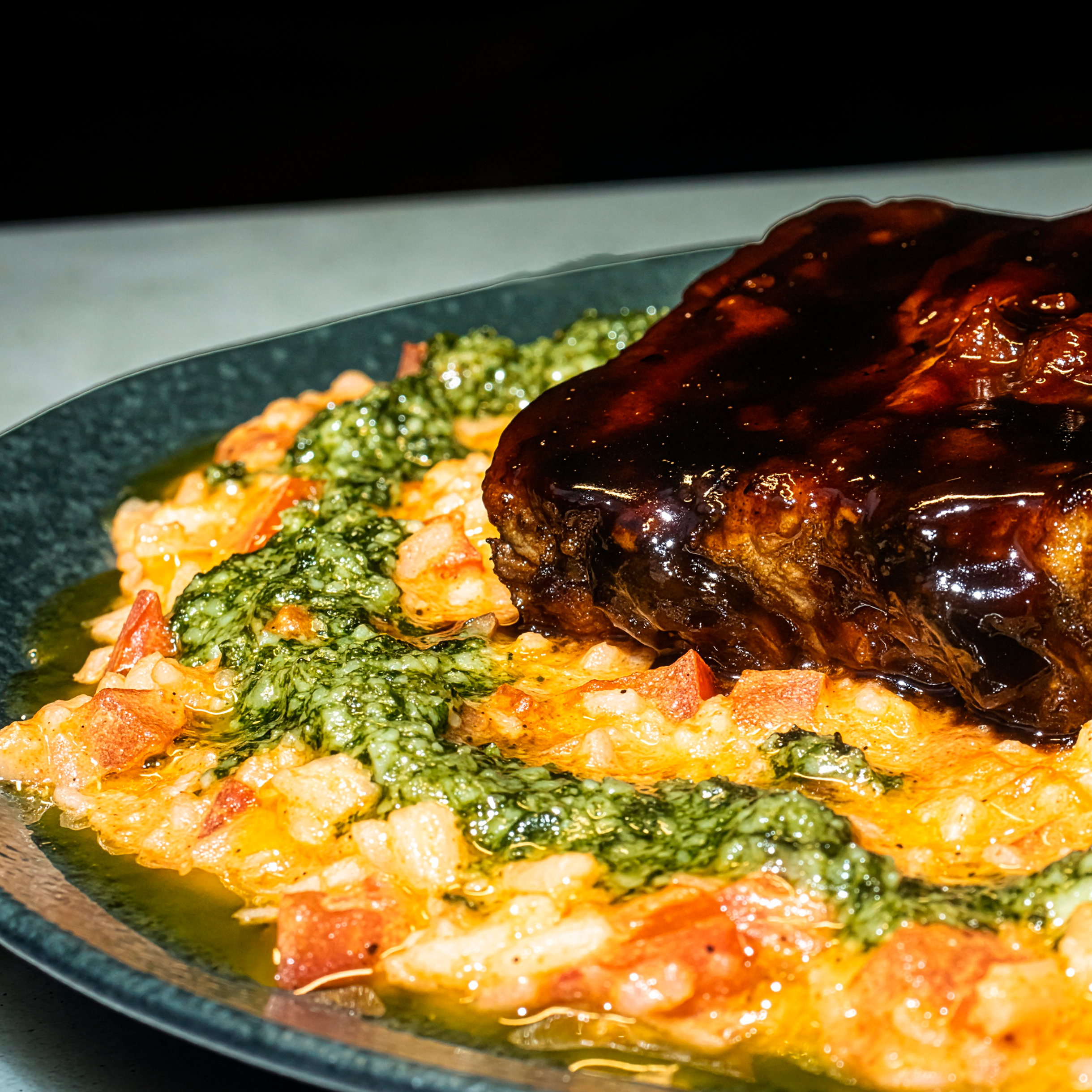 Costelinha ao Barbecue de Stout