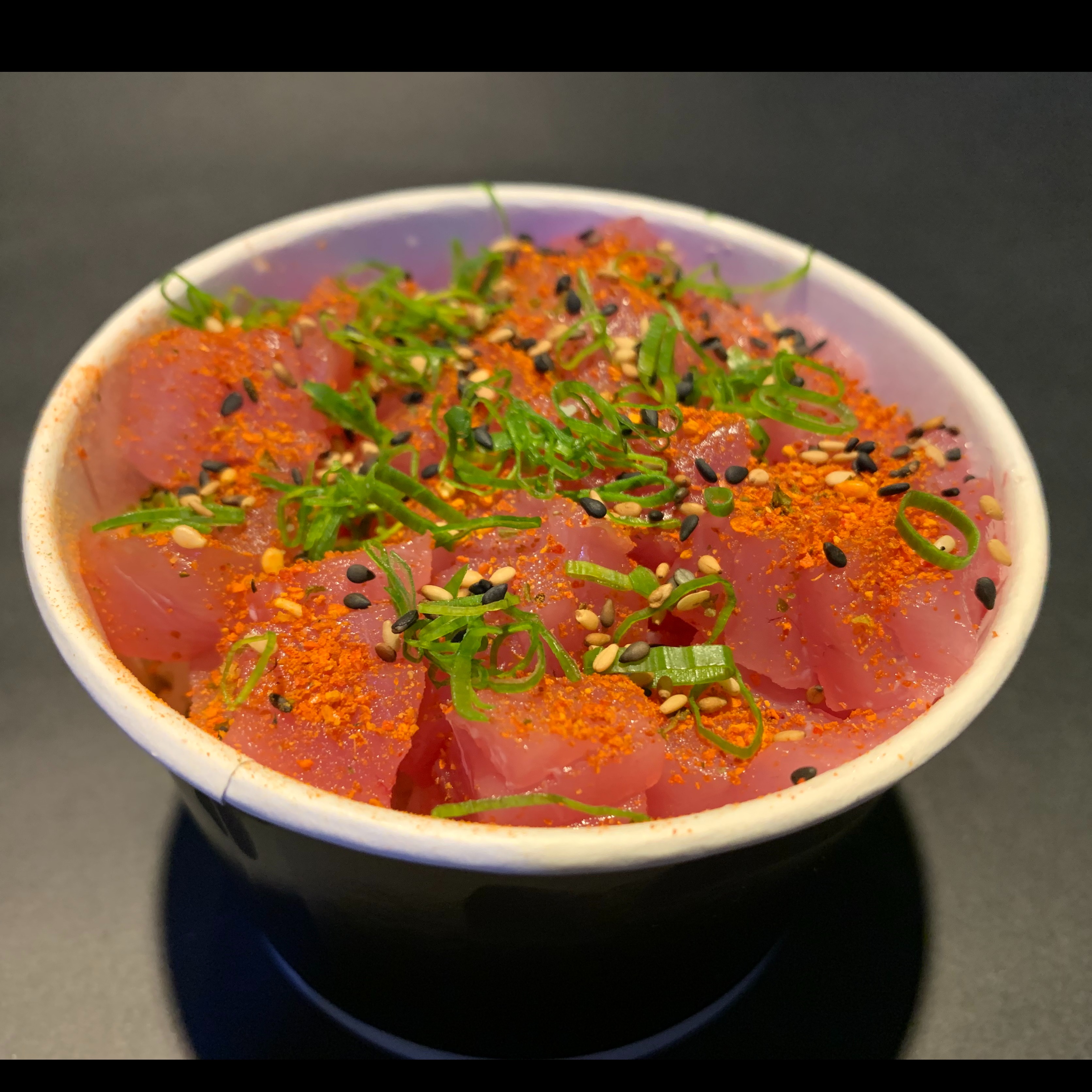 poke tuna spicy