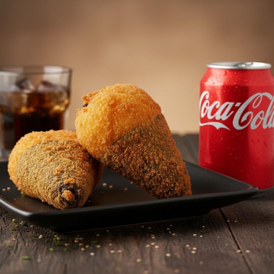 Combo - 2 Temaki Filadelfia hot + coca lata 