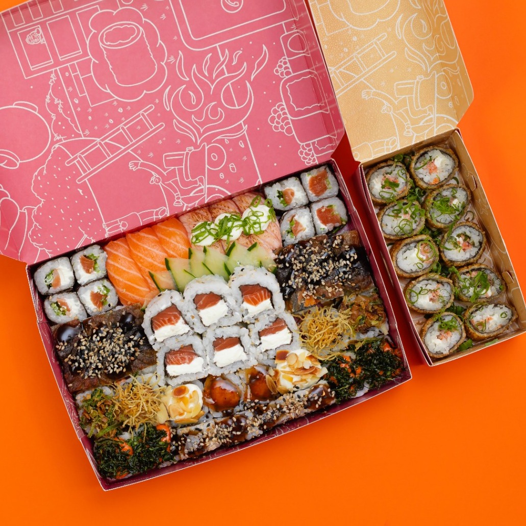 SEGUNDA: Combo Tokyo (42 peças + 10 hots)