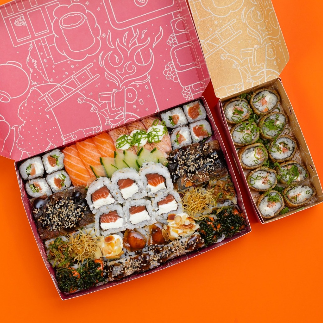 SEGUNDA: Combo Tokyo (42 peças + 10 hots)