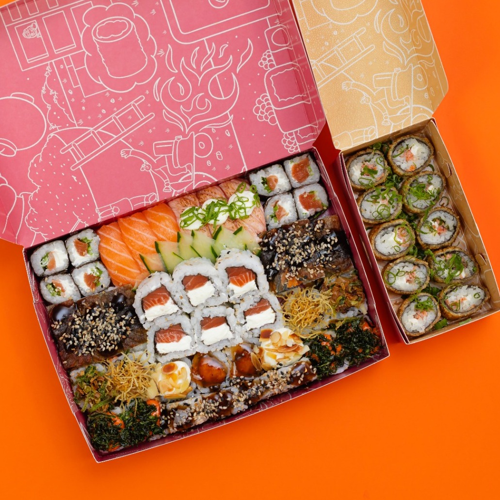 SEGUNDA: Combo Tokyo (42 peças + 10 hots)