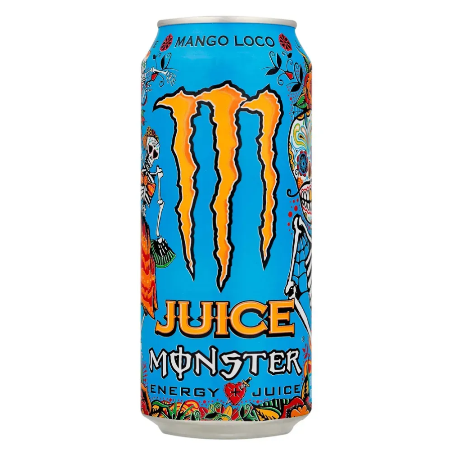 MONSTER MANGO LOCO ENERGY DRINK LATA 473ml